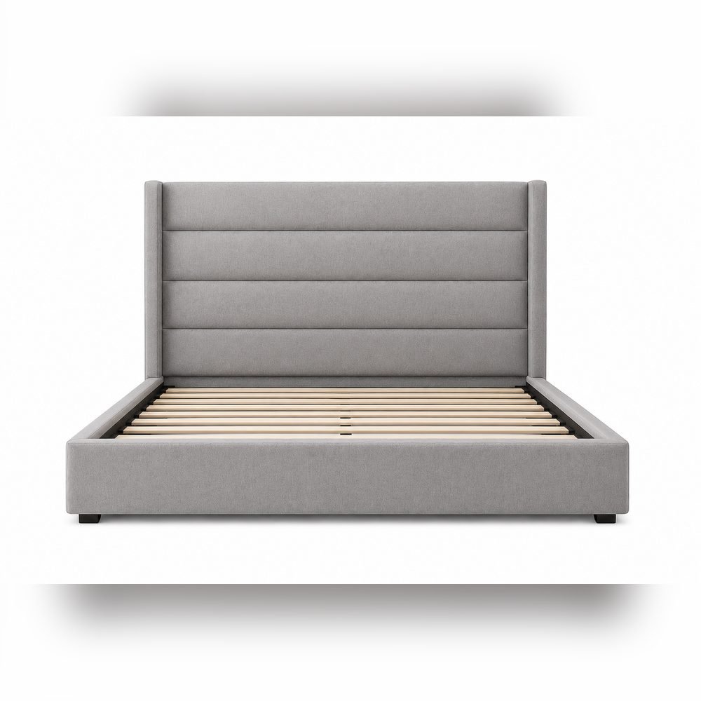 Ala Wing Upholstered Bed