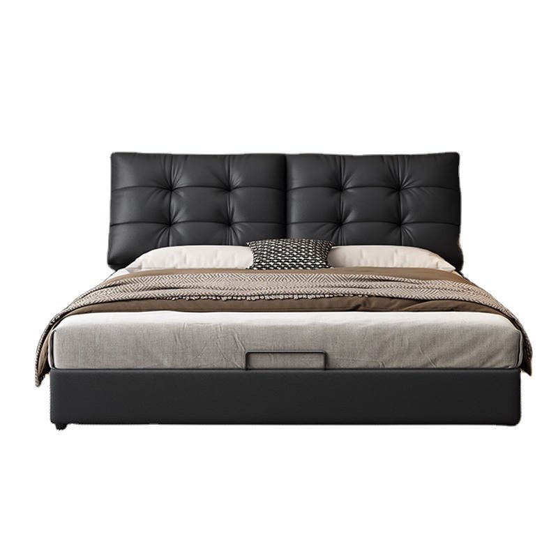 Amora Leather Bed