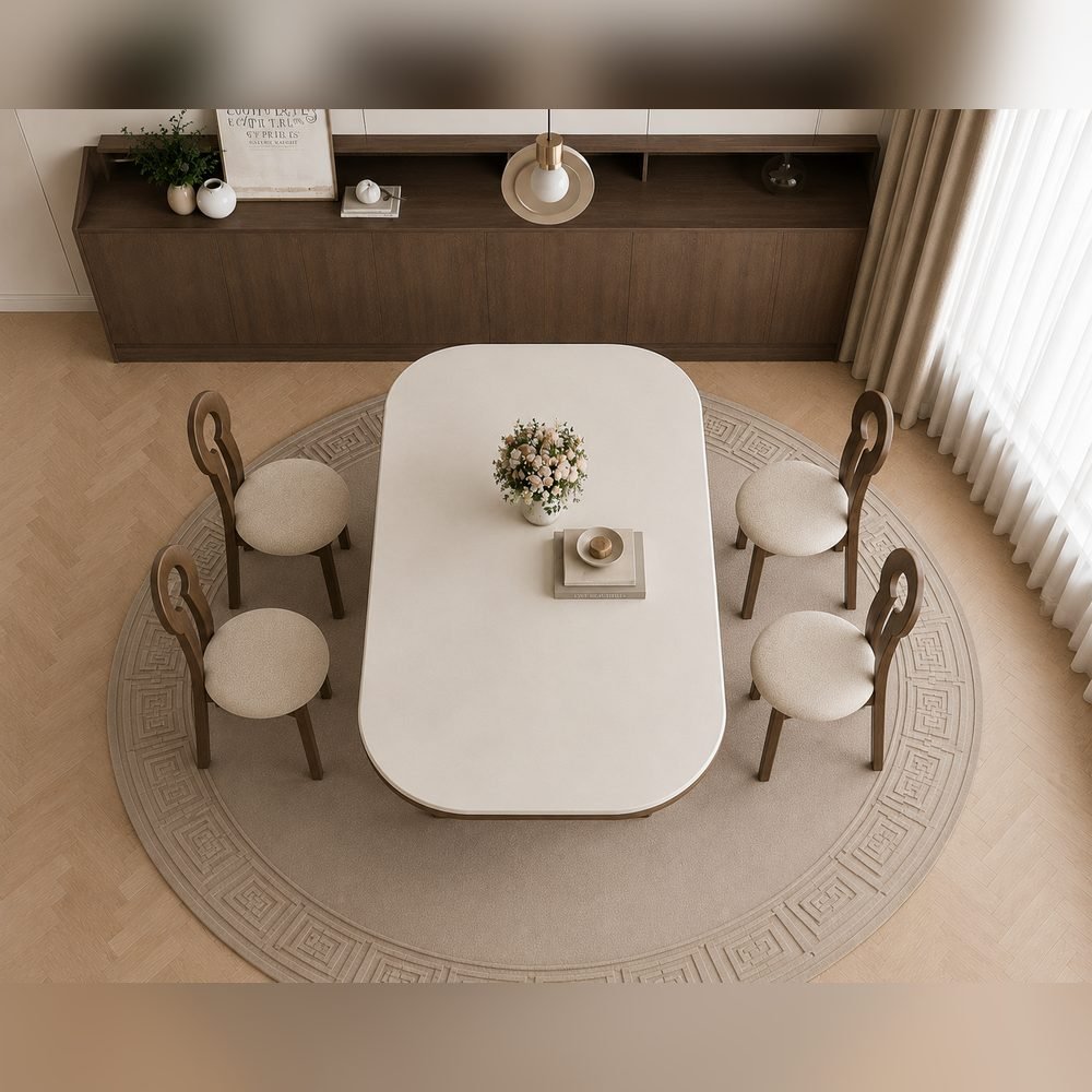Arcata Oak Dining Set