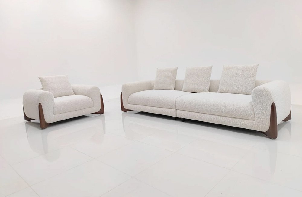 Aria Lambswool Sectional