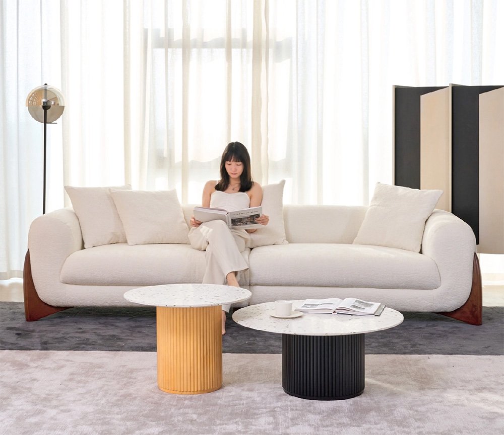 Aria Lambswool Sectional