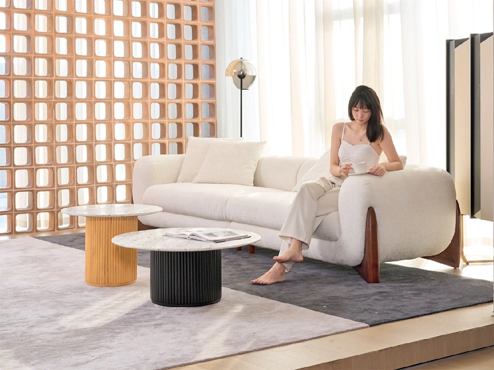 Aria Lambswool Sectional