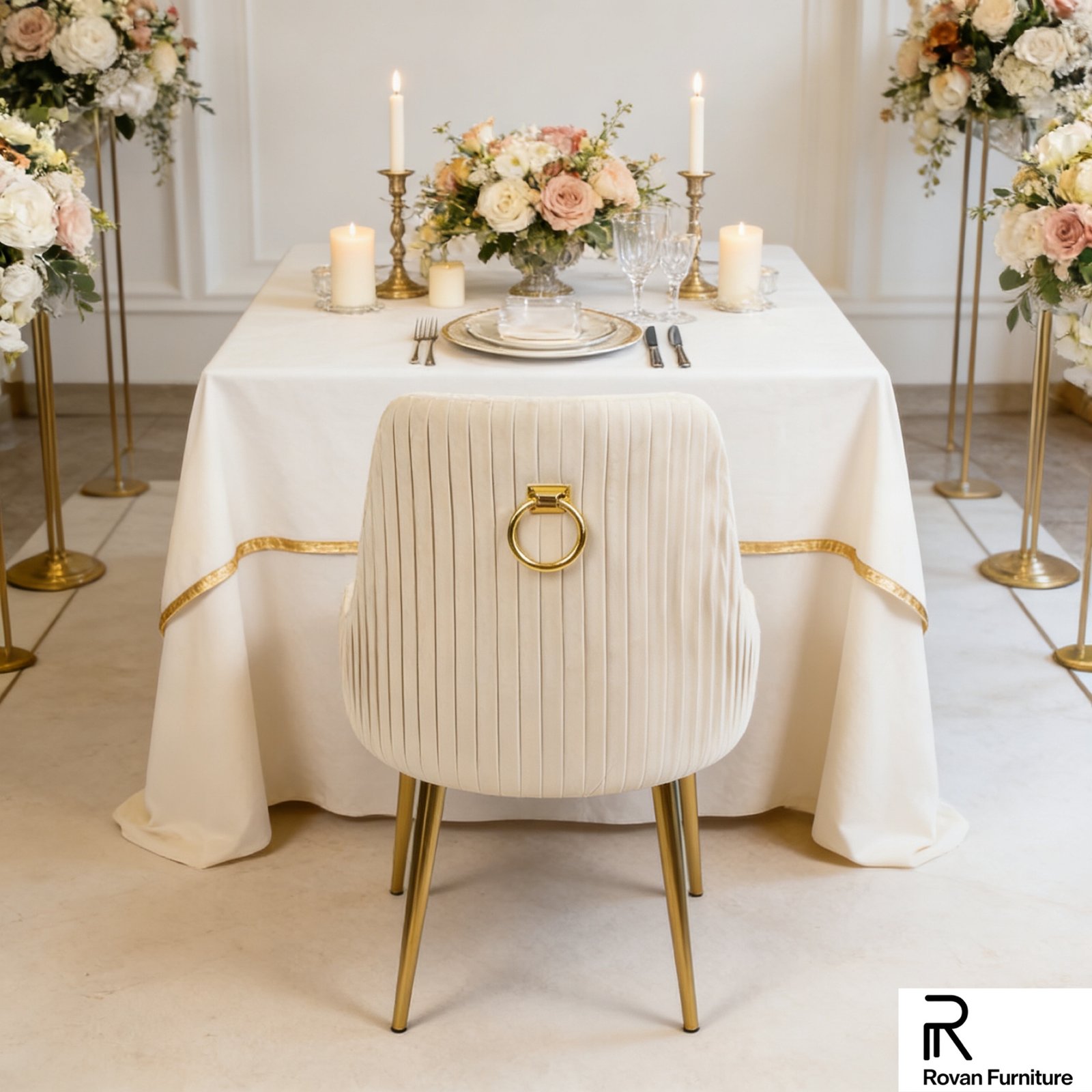 Aurum Gold Dining Chair