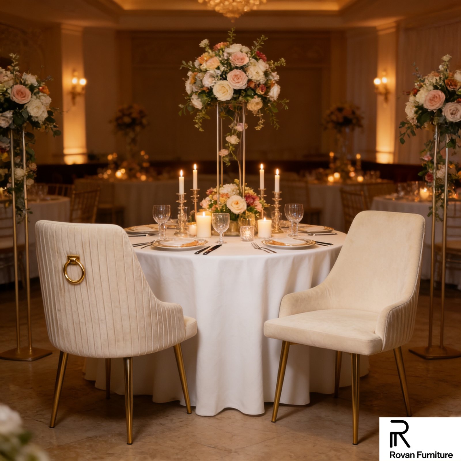 Aurum Gold Dining Chair