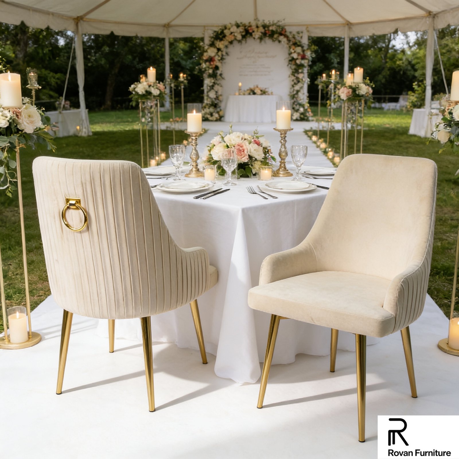 Aurum Gold Dining Chair