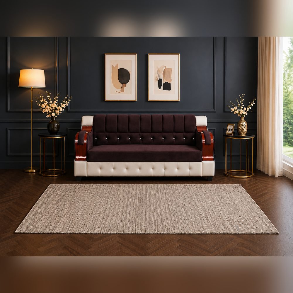 Borgo Velvet Sofa Set
