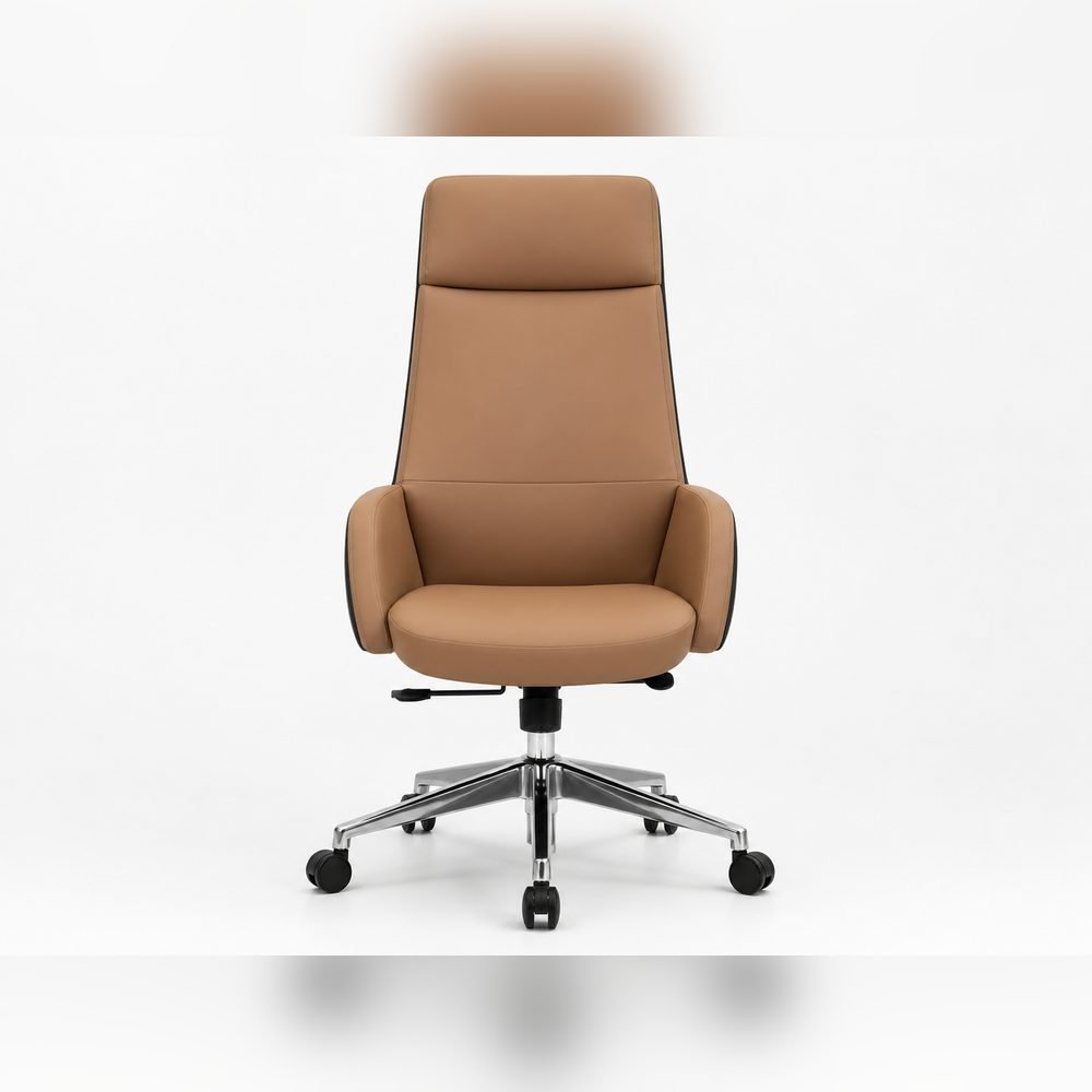 Camel High-Back Office Chair