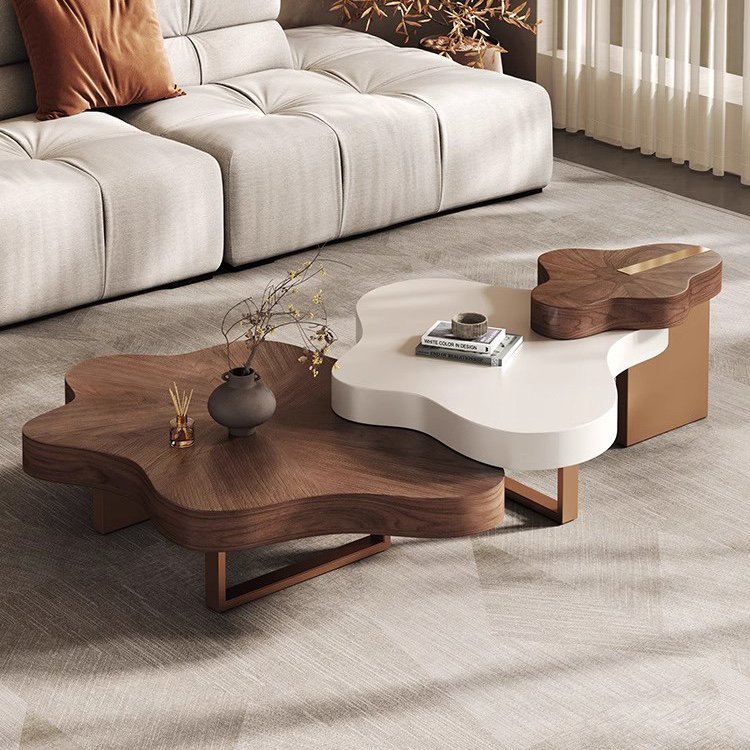 Cloud Veneer Coffee Table