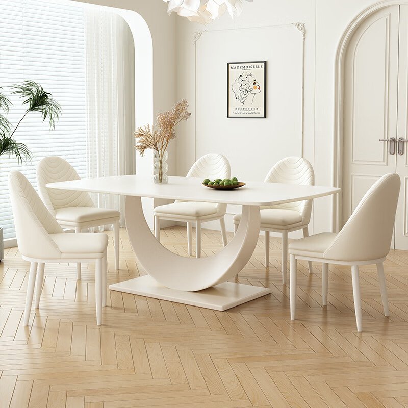 Crema Marble Dining Set