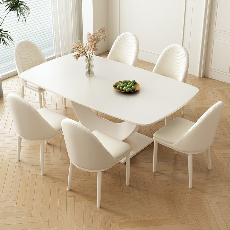 Crema Marble Dining Set