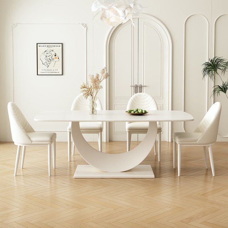 Crema Marble Dining Set