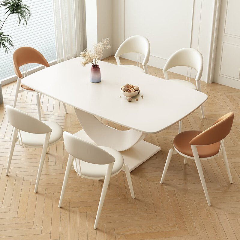 Crema Marble Dining Set