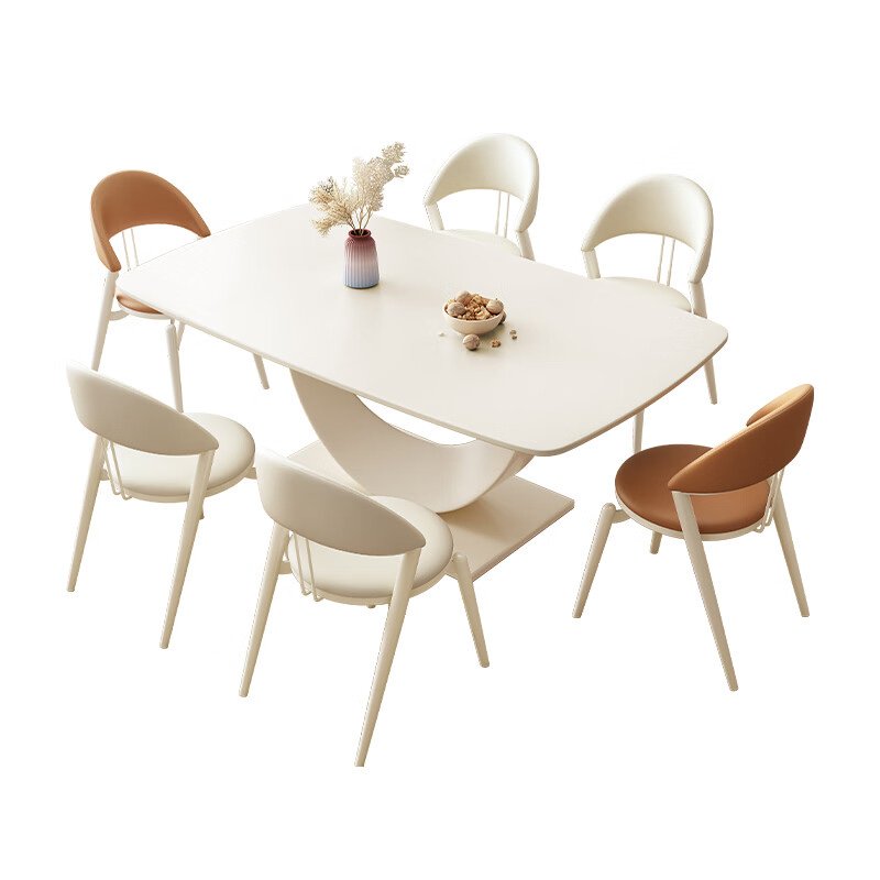 Crema Marble Dining Set