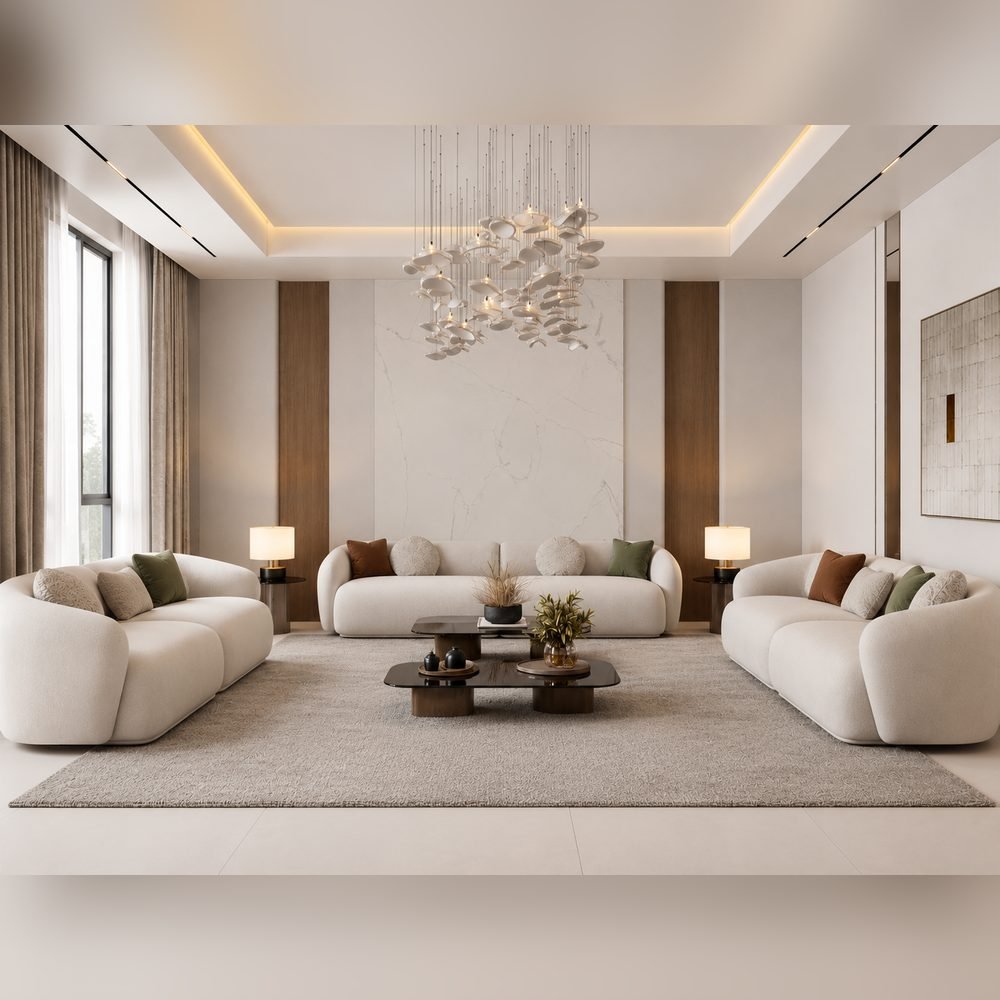 Cumulo Curved Sofa Set