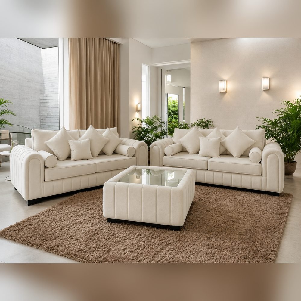 Hampton Pillow-Back Sofa Set