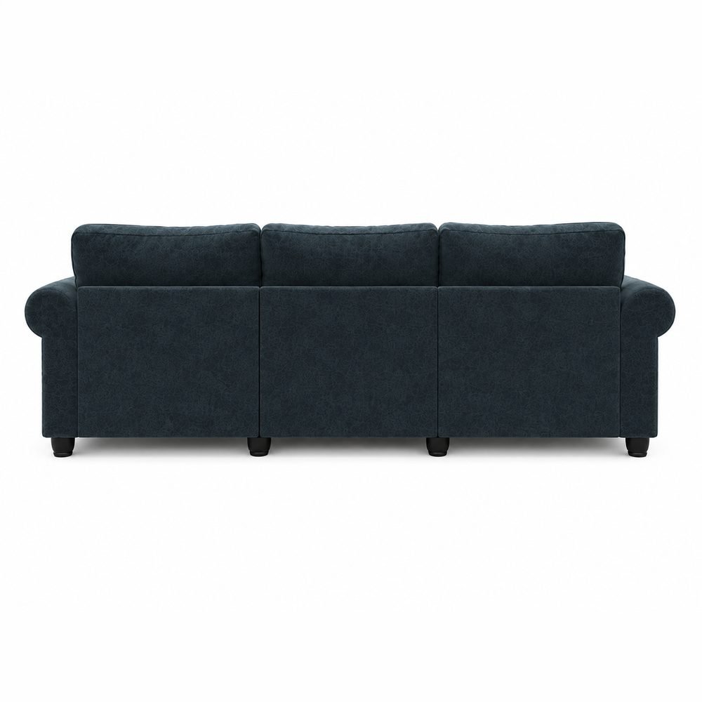 Indigo Pillow-Back Sofa Set