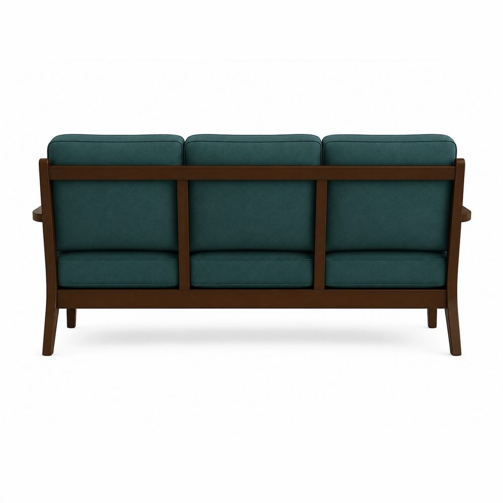 Kavi Teak-Frame Sofa Set
