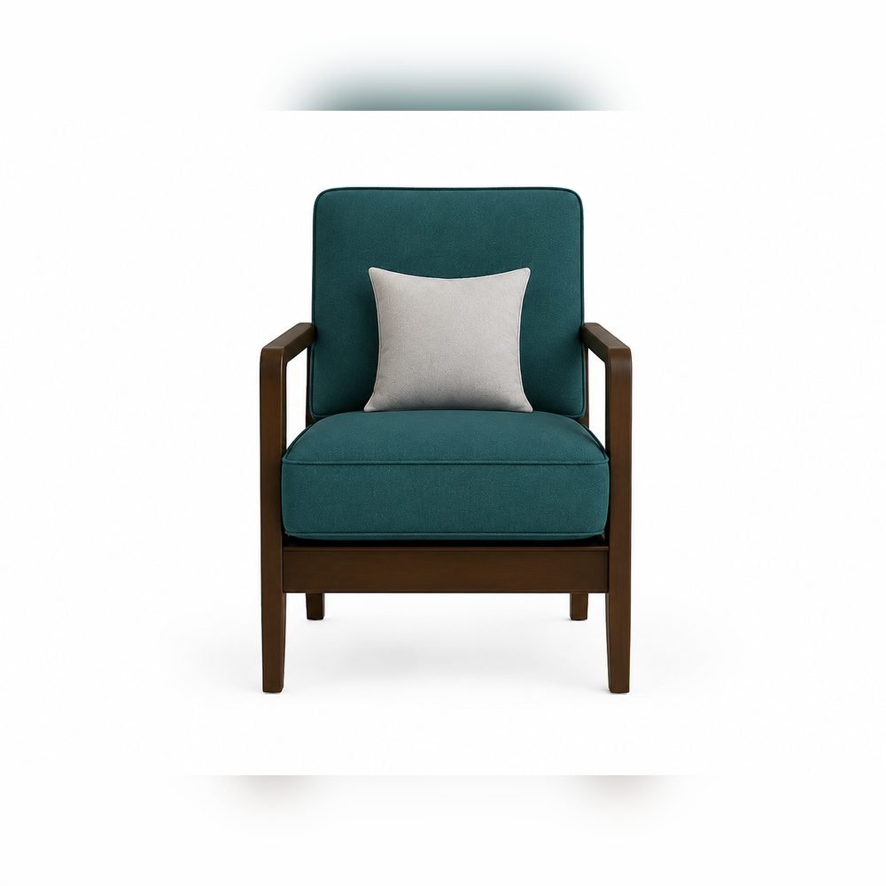 Kavi Teak-Frame Sofa Set