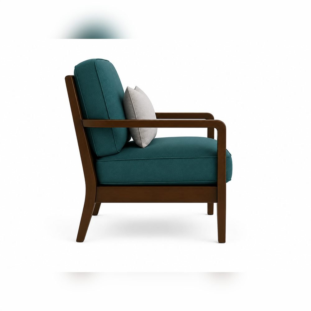 Kavi Teak-Frame Sofa Set