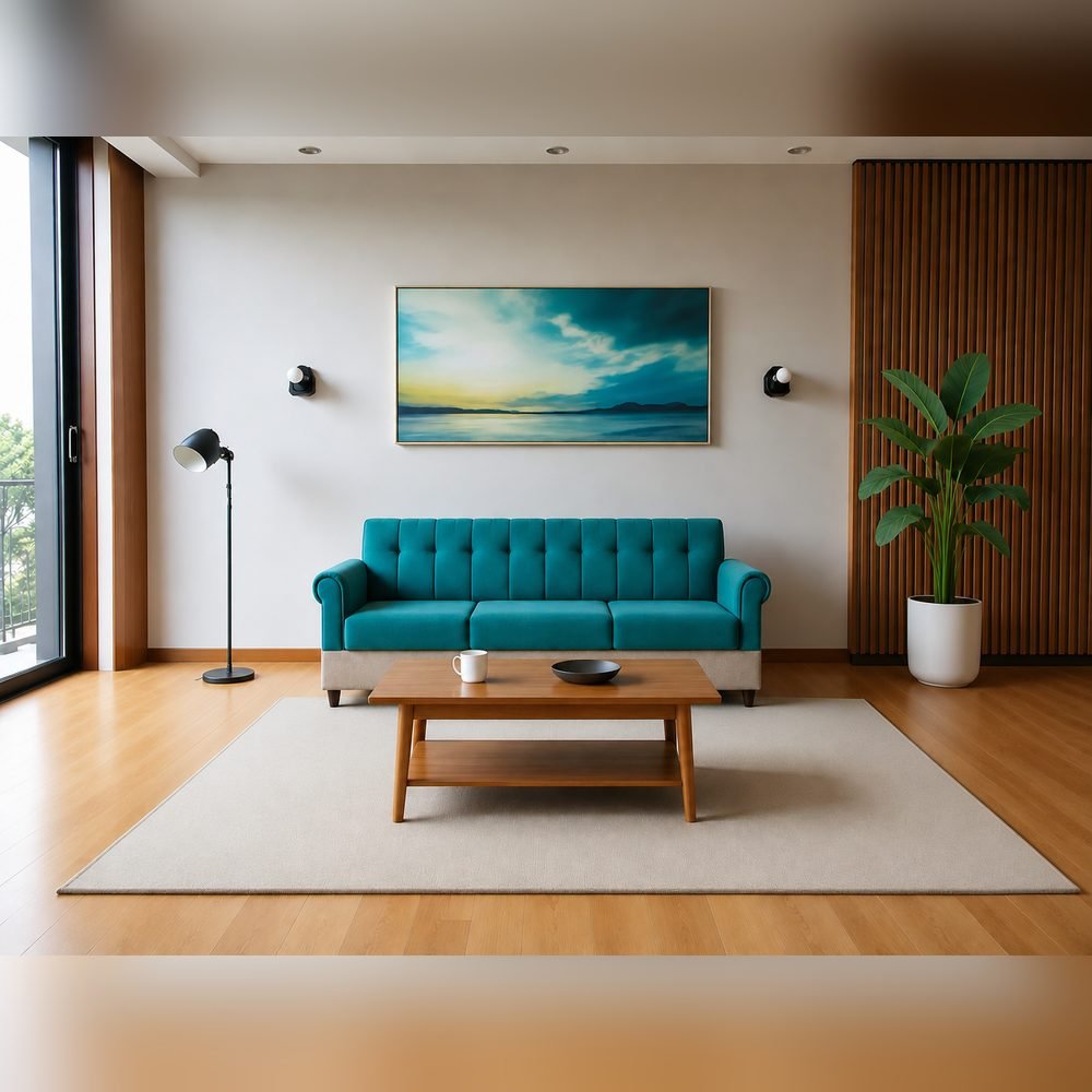 Laguna Teal Sofa Set