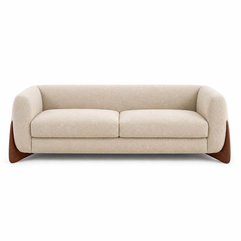 Lucca Bouclé 4-Seater