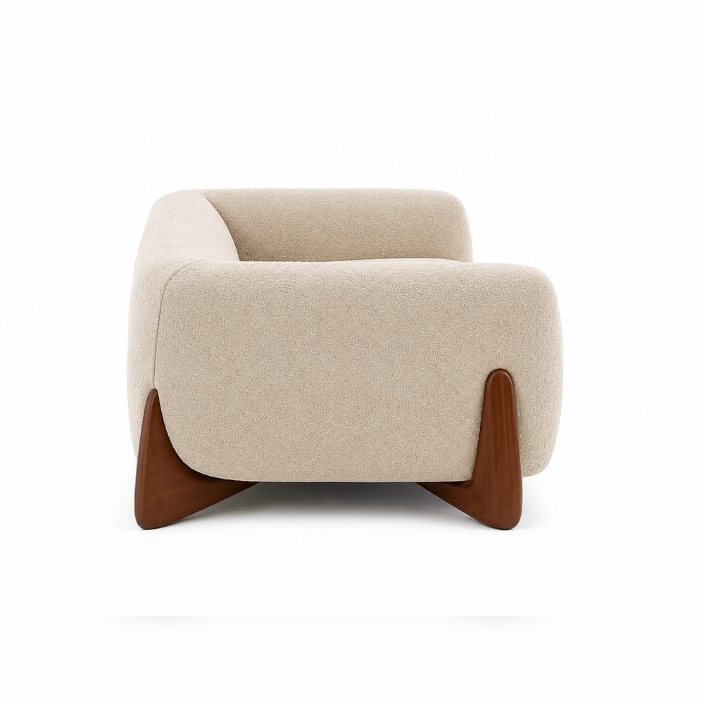 Lucca Bouclé 4-Seater