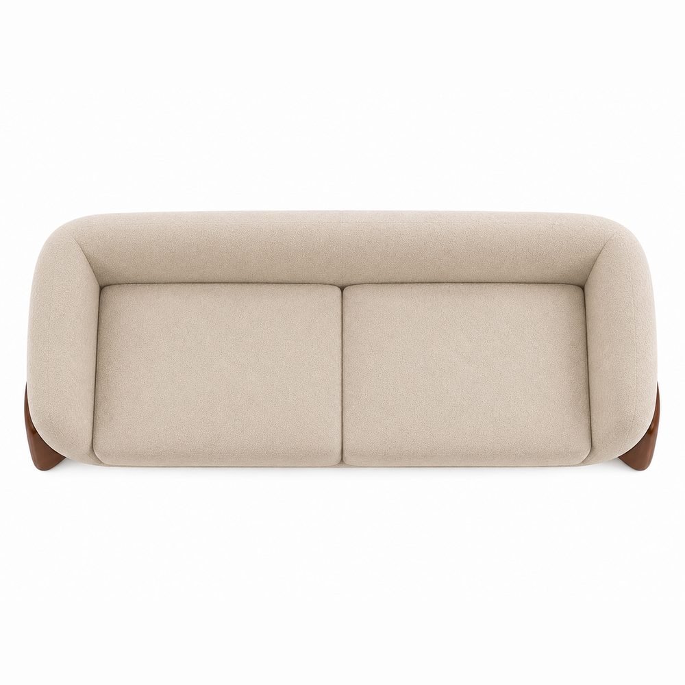 Lucca Bouclé 4-Seater