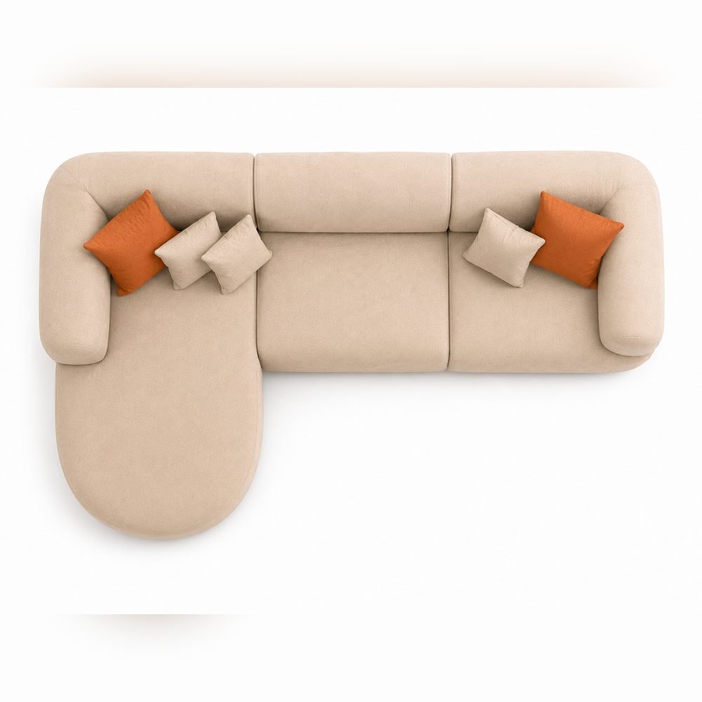 Luna Curve L-Sofa