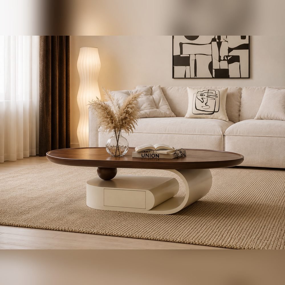 Nastro Walnut Coffee Table