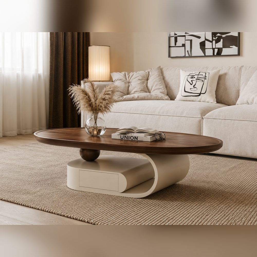 Nastro Walnut Coffee Table