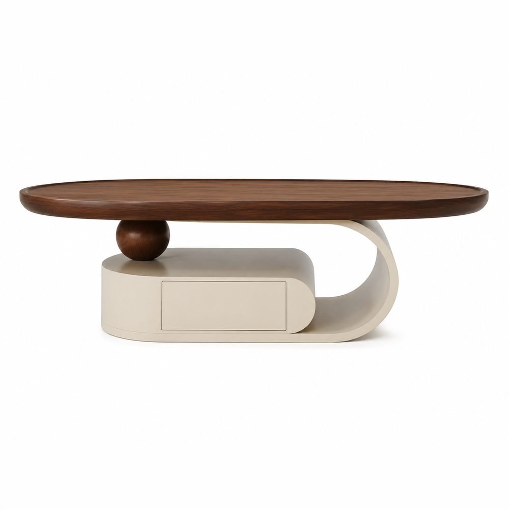 Nastro Walnut Coffee Table