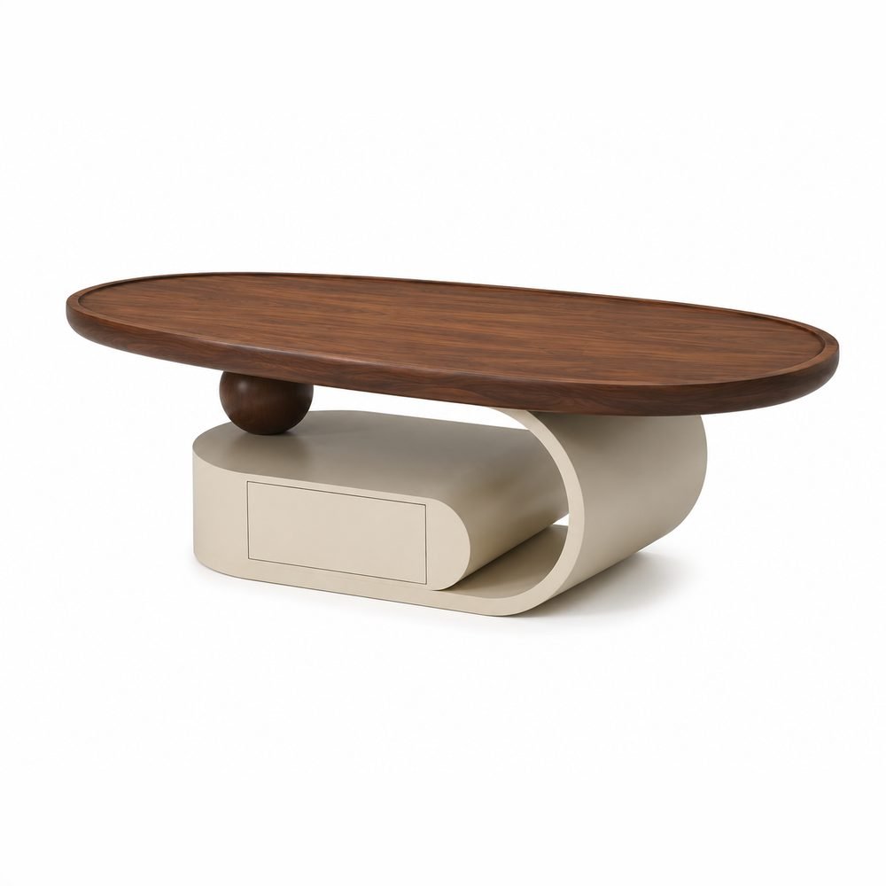 Nastro Walnut Coffee Table