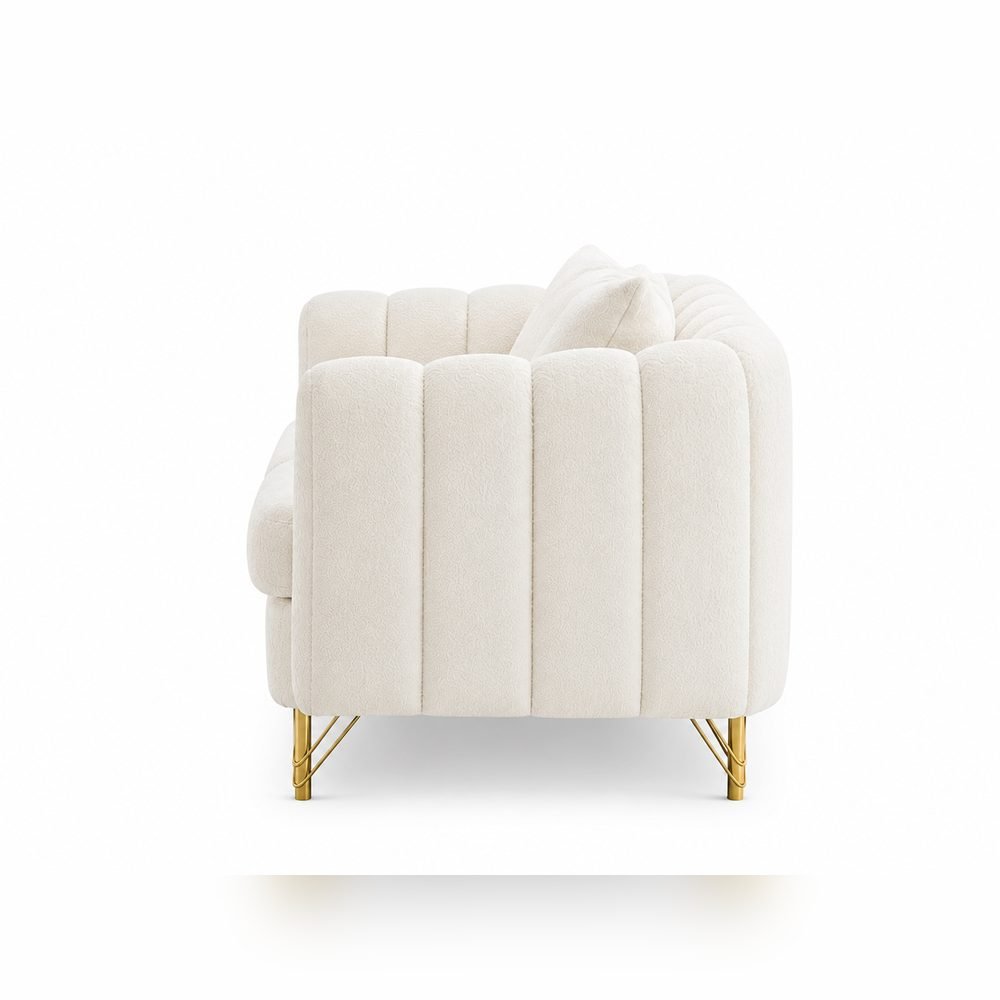 Neve Bouclé Loveseat
