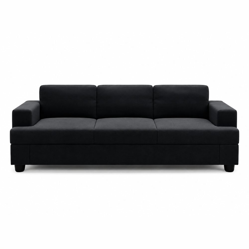 Noctis Charcoal Sofa Set
