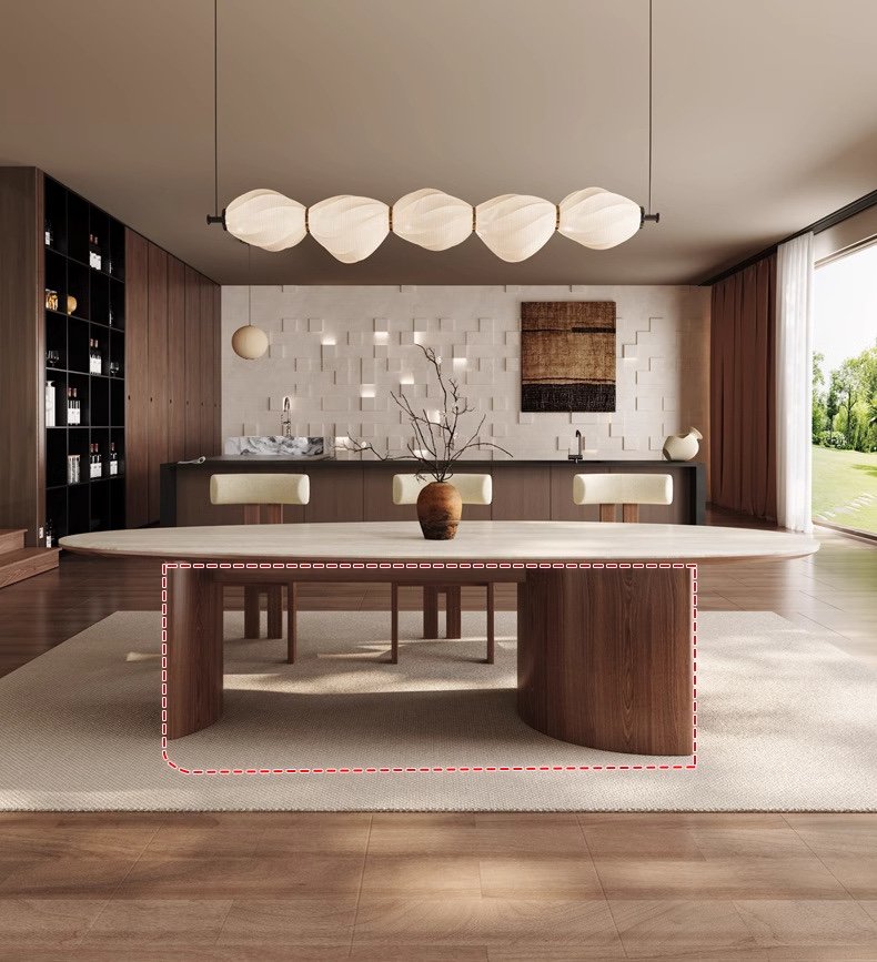Nordica Marble Dining Set