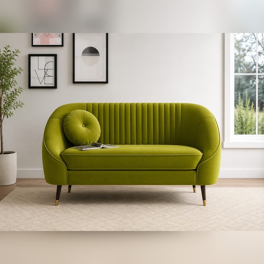 Olivetta Channel Loveseat