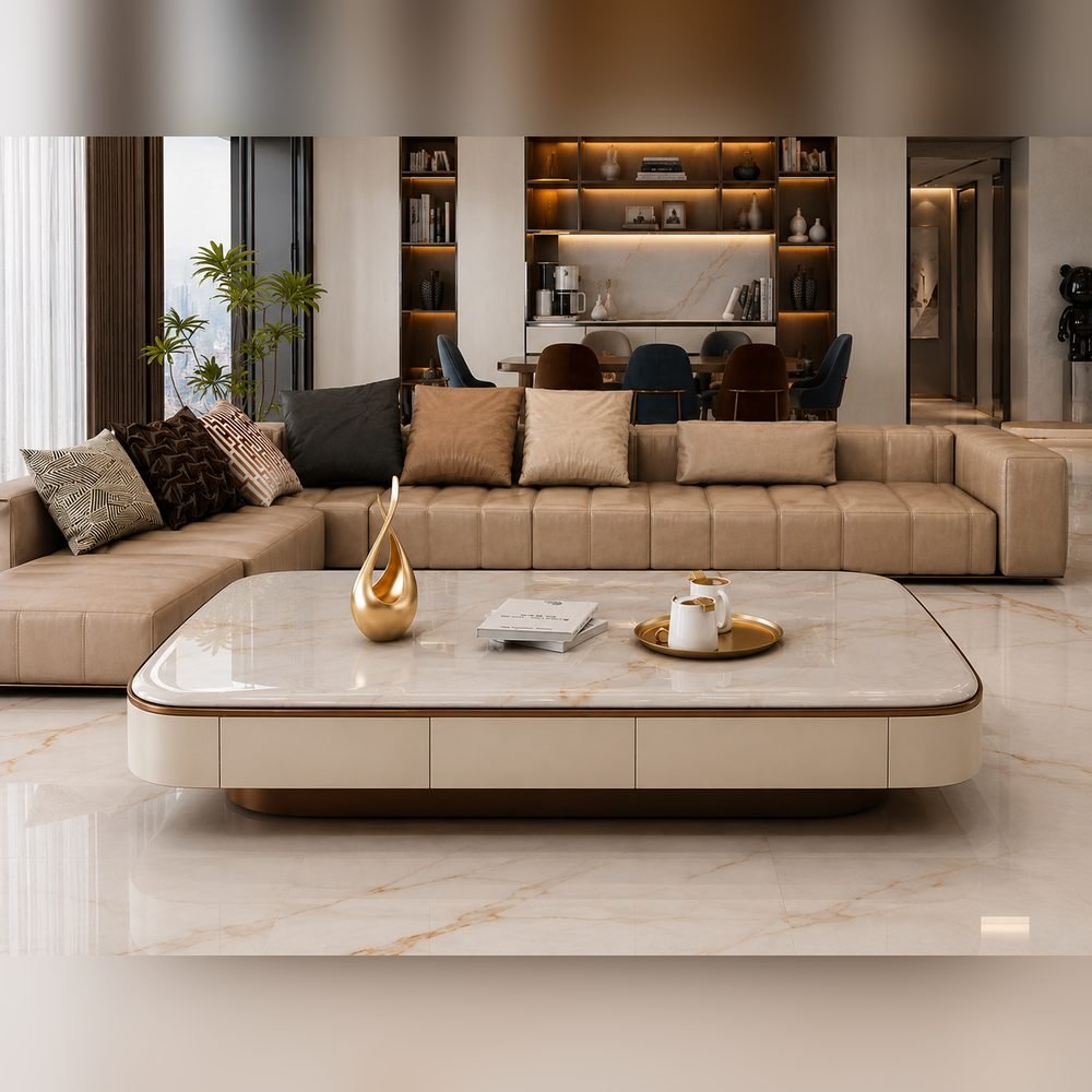 Pietra Storage Coffee Table