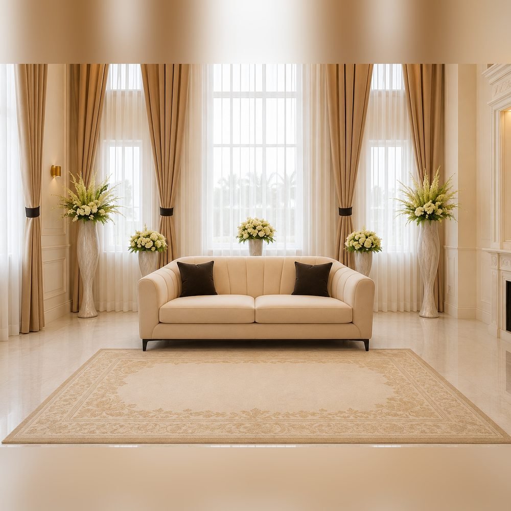 Regenza Velvet Sofa Set