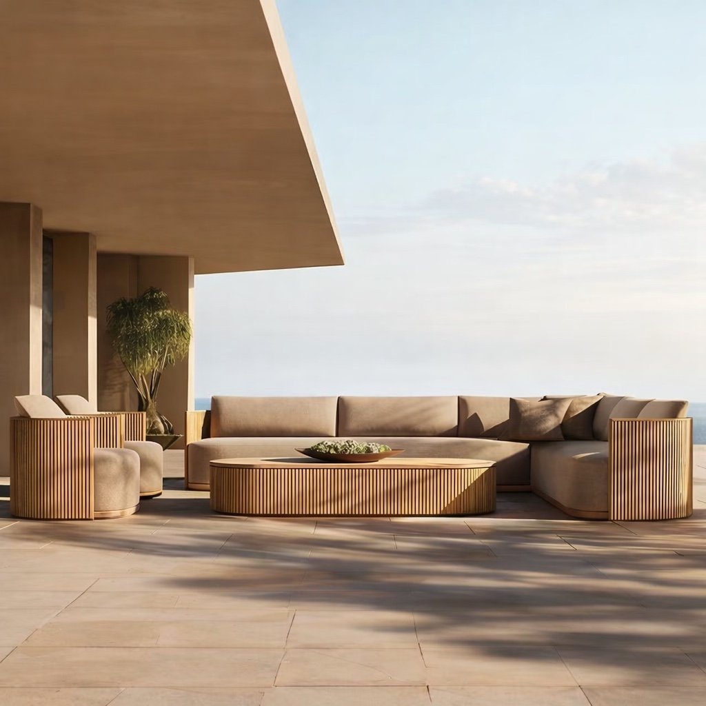 Riviera Outdoor L-Sofa