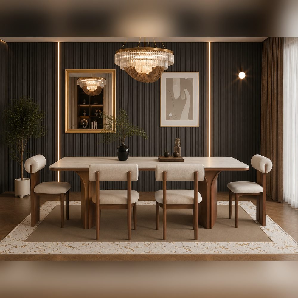 Sasso Stone Dining Set