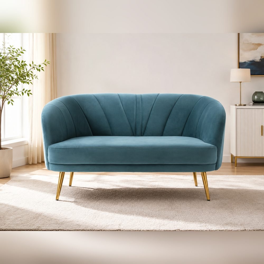 Sirena Velvet Loveseat