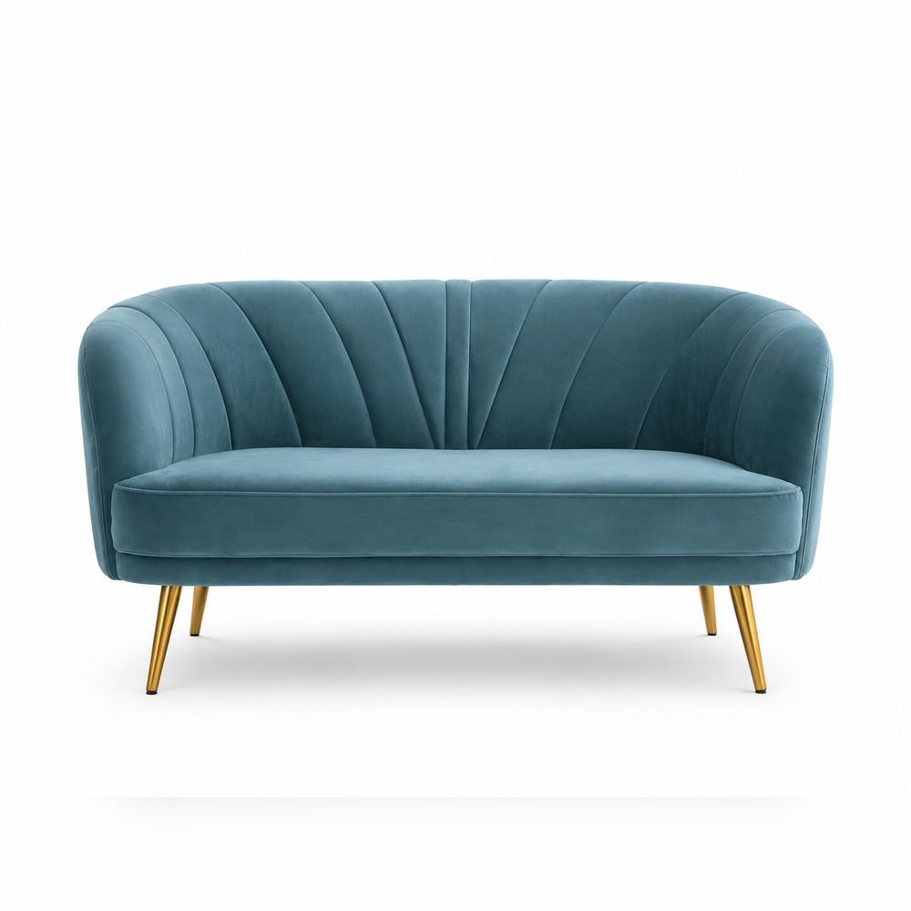 Sirena Velvet Loveseat