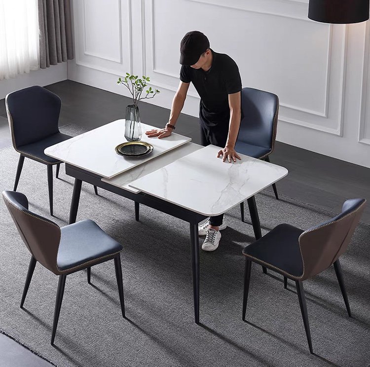 Slate Extendable Dining Table