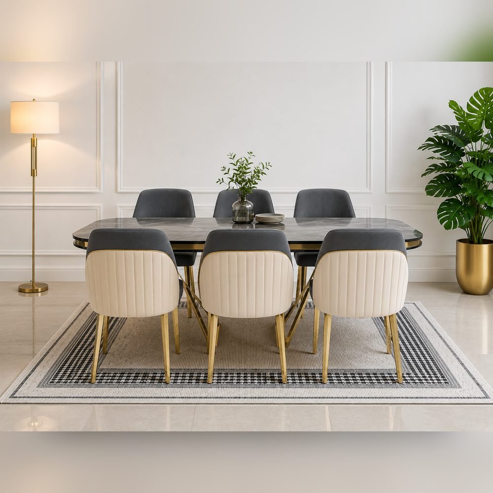 Stellare Stone Dining Set