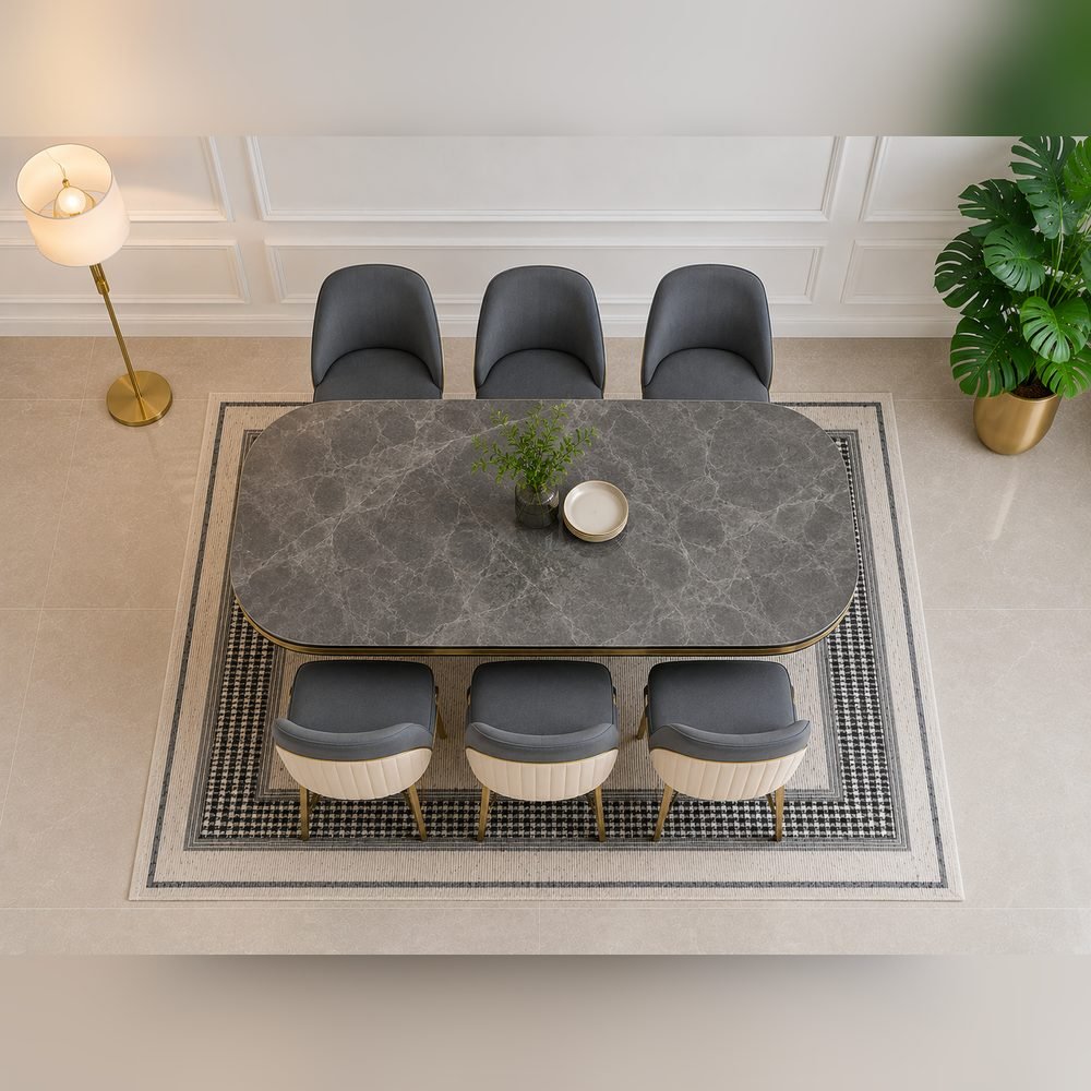 Stellare Stone Dining Set