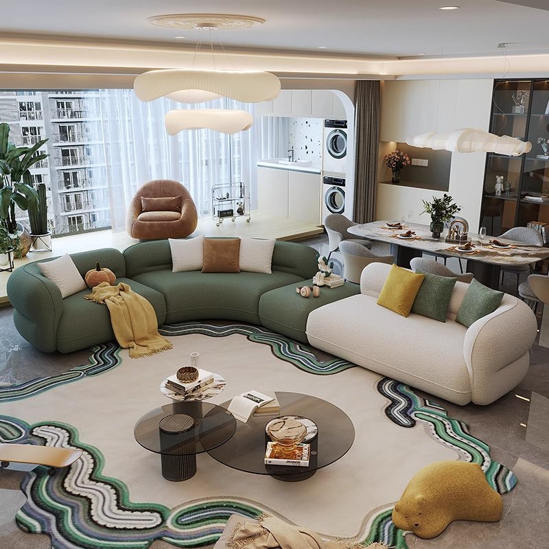 Teddy Curve Sofa