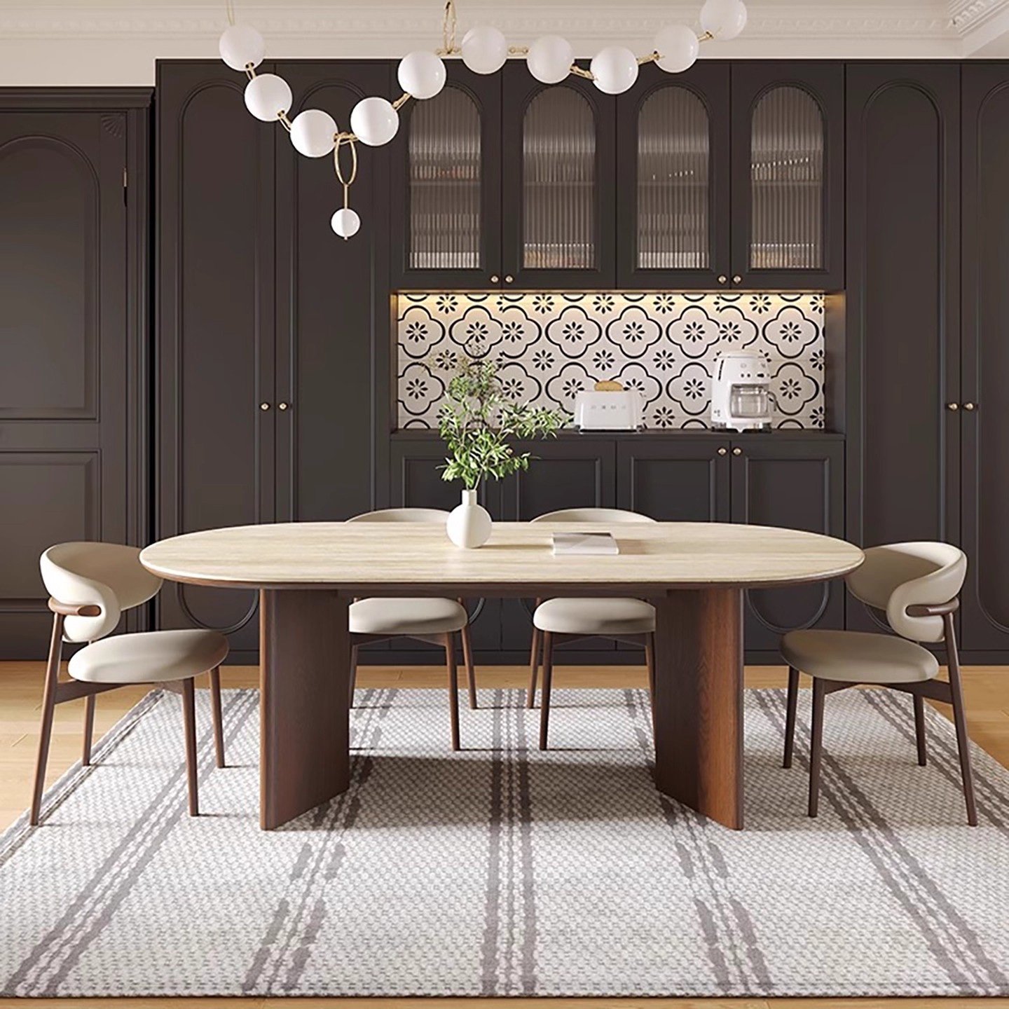Timber Extendable Dining Set