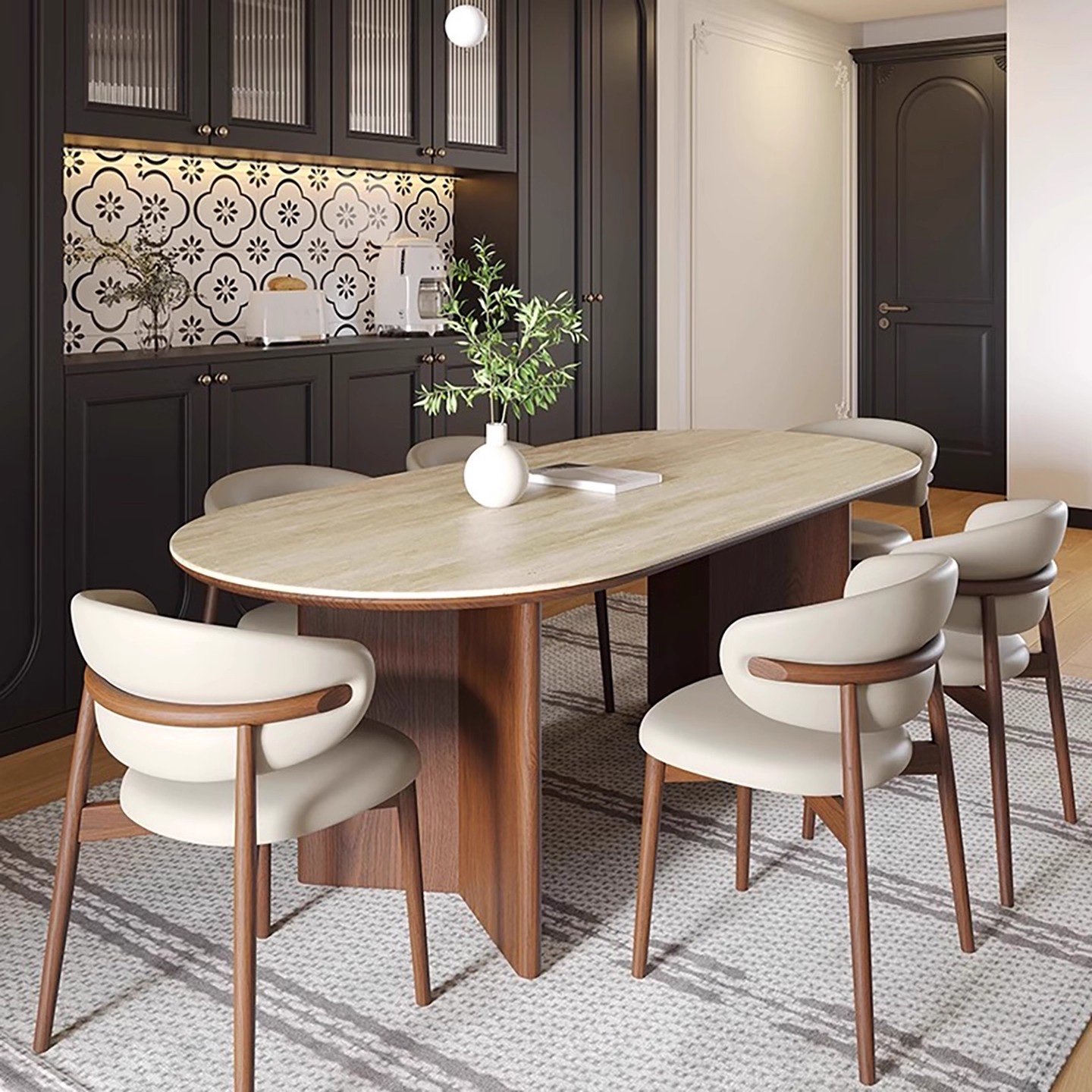 Timber Extendable Dining Set