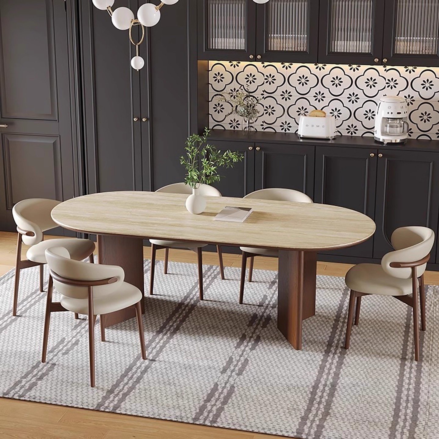 Timber Extendable Dining Set