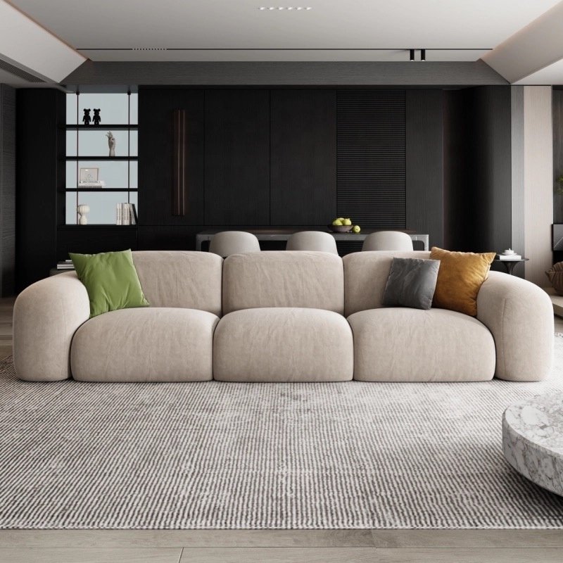Zaya Velvet L-Sofa